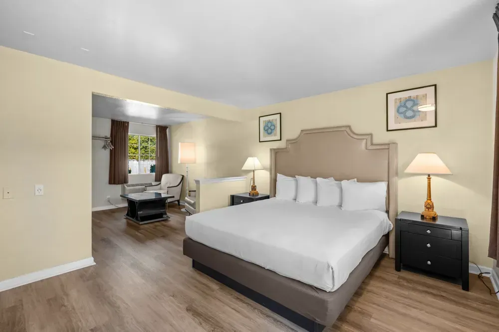 The King Studio Suite at Rose Garden Inn